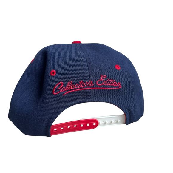 Seventy 7even Y2K era USA snapback hat red white blue - Picture 3 of 5